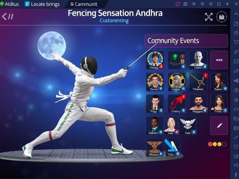 Fencing Sensation Andhra community event screenshot
